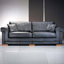 Premiere Lindos Sunset Leather Sofa