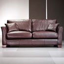 Premiere Virginia Leather Natur Sofa