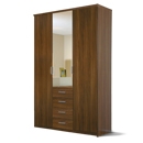 FurnitureToday Rauch Harvard 4 Drawer 2 Door Wardrobe