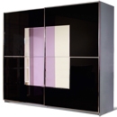 Rauch Jasper Onyx Gliding Door Wardrobe