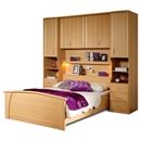 Rauch Milos Double Bed and Over Bed Unit