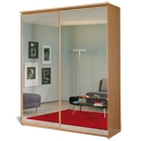 FurnitureToday Rauch Omega Bronze Mirror Wardrobe