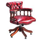 Regency Reproduction Captains Swivel Chair 