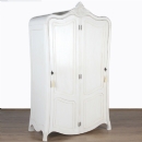 FurnitureToday Richard Heath Versailles Antique White Wardrobe