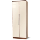 FurnitureToday Ritz Cream Plain Wardrobe