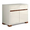 FurnitureToday Riviera White 2 Door Sideboard