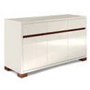 Riviera White 3 Door Sideboard