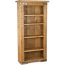 Rustic Plank Single Bookcase