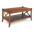 FurnitureToday Safari Mahogany Coffee Table