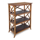 FurnitureToday Safari Mahogany Small Bookcase