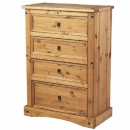 Seconique 4 drawer chest