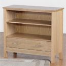 Seconique Oakleigh low bookcase