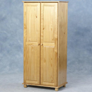 Seconique Sol Pine 2 door wardrobe