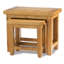 Soho Solid Oak Nest of Tables