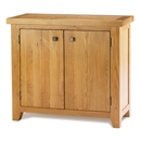 Soho Solid Oak Small 2 Door Sideboard