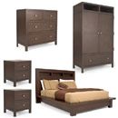 Sterling Park Dark Wood Bedroom Set