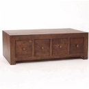 Tampica dark wood coffee table