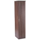 FurnitureToday Tara Walnut Single Wardrobe