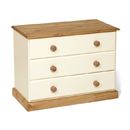 FurnitureToday Tarka Painted 3 Drawer Chest