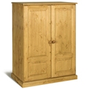 Tarka Solid Pine Midi Wardrobe