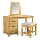 Tuscany Oak Dressing Table Set