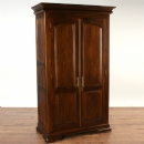 FurnitureToday Vanessa dark wood ladies wardrobe