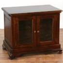 Vanessa dark wood TV cabinet