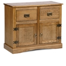 FurnitureToday Vermont Ash 2 Door 2 Drawer Sideboard