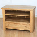 Vermont Solid Oak TV Video Unit 