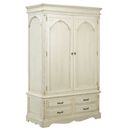 FurnitureToday Victorian painted 2 door wardrobe