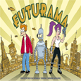 Futurama Double Vision Poster