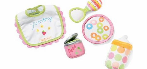 Fuzzy Duck Baby Stella Time to Eat Feeding Set