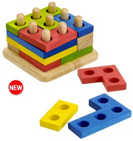 Fuzzy Duck Stacking Jigsaw