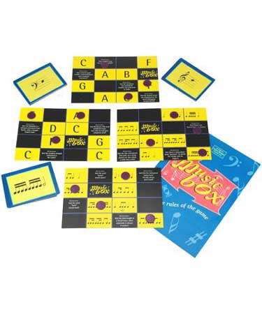 G B G Music Box Board Game