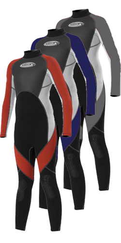 g-force Kids junior 3/2mm Full Wetsuit