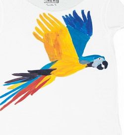 Tintin Parrot T-shirt White 34,36/37,38/39