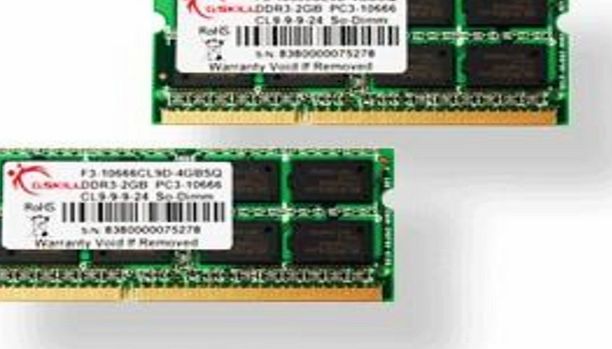G.Skill F3-10666CL9D-4GBSQ D3S4GB 1333-999 SQ K2
