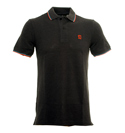 G - Star Grey Slim Fit Organic Cotton Polo Shirt