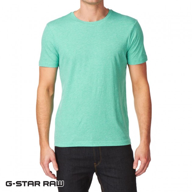 Mens G-Star Base HTR 2 Pack T-Shirt - Snaker