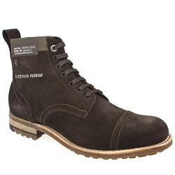 G-Star Raw Male G-Star Raw Patton Officer Suede Upper Casual in Dark Brown