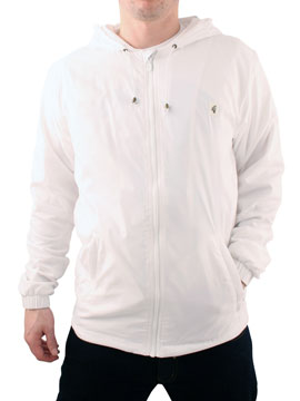 White Zip Thru Jacket