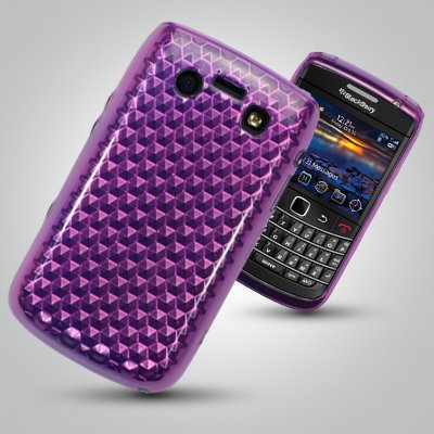  - BLACKBERRY 9700/9780 BOLD COLOURED INSIDE GEL CASE - PURPLE