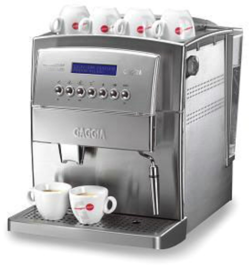 Titanium Coffee Machine