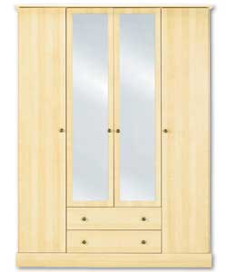 Gainsborough 4 Door- 2 Drawer Robe