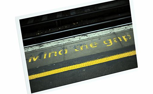 Gallery One Sign at London Mainline Station