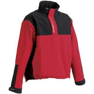 Galvin Green ARGUS HALF ZIP GORTEX MENS GOLF JACKET CHILI RED/ BLACK / MEDIUM