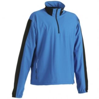 Galvin Green BUSTER HALF ZIP WINDSTOPPER MENS JACKET Intense Blue/Black / Large