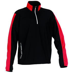 galvin green Buster Windstopper Black/Chilli