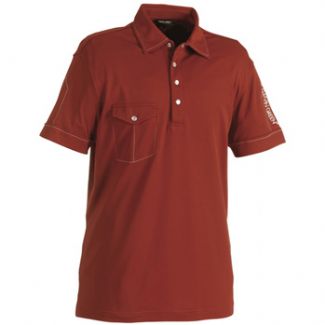 Galvin Green JACK MENS GOLF SHIRT Ultra Marine/Aluminium / Large