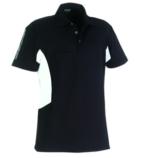 Jason Polo Shirt Black/White